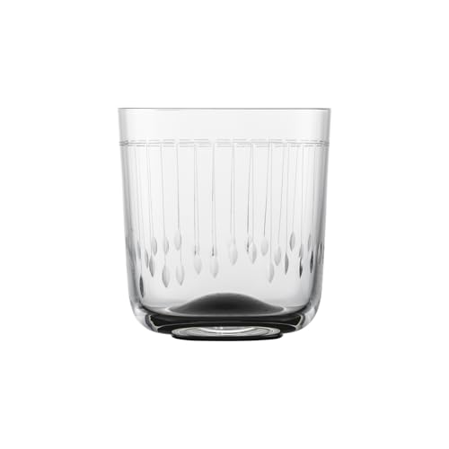Zwiesel Glas Handmade Glamorous Crystal Glass, 11 Ounce Whiskey (Set of 2), Clear