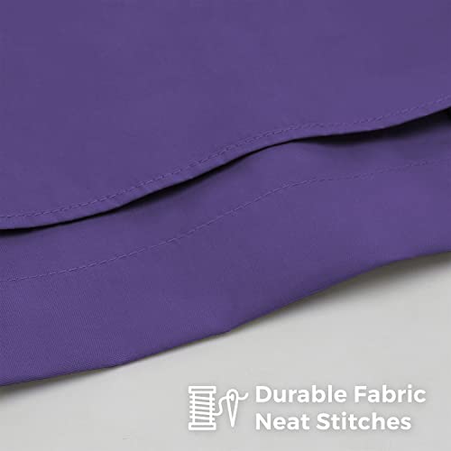 Tailored Bed Skirt By Shopbedding - Twin Size Bed Skirt With 18-Inch Drop - Premium Cotton Blend Pleated Dust Ruffle With Split Corners (Available In 16 Colors) #TOP6