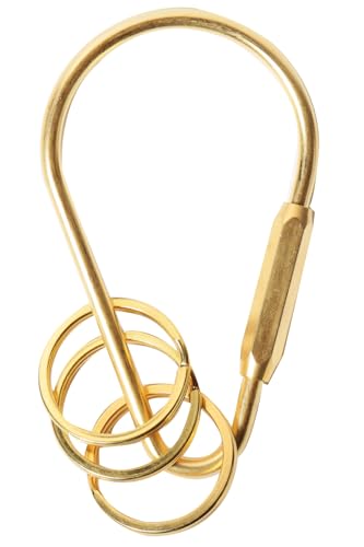 [Qroza] �^�J �J���r�i �X�N�����[���b�N ��d�����O�t �A���e�B�[�N�S�[���h �L�[�����O �L�[�t�b�N �L�[�z���_�[ ���� DIY �n���h���C�h BRASS �p�[�c �����Y �A�N�Z�T���[ ������� ���s �A�E�g�h�A�y�m�i�V�^�z