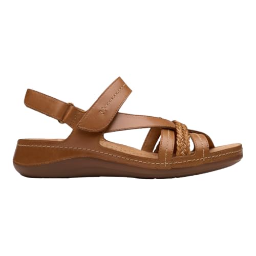 Clarks Clarks Women's Cecily Strap Tan Combi 8.5 M