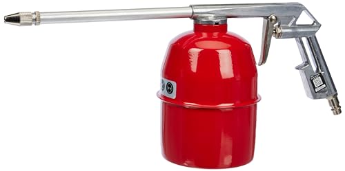 Image of Original Einhell Spray Gun with Suction Cup (Compressor Accessories, 900 ml Suction Cup, Infinitely Adjustable Extractor Lever, Rotating Nozzle, Includes Plug Nipple)
