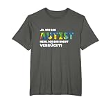 Autismus Bewusstsein Outfit Autisten Unterstützung T-Shirt ...