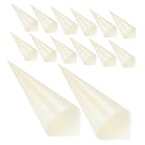 TOPBATHY 100Stücke Holz Eistüten Einweg Lebensmittelkegel Aus Holz Für Desserts Snacks Handgefertigt Vielseitig Einsetzbar Für Jede Veranstaltung