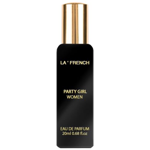 La French Party Girl Perfume for Women, 20ml | Eau De Parfum 20ml| Premium Long Lasting Luxury Perfume| Notes of Almond Damask Rose Orange Blossom | Scent for All Occasions