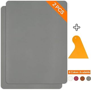 Leather Repair Patch Kits for Car Seats Couches and Elbow 2 Pieces Self-Adhesive