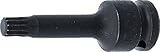 Longitud: 75 mm BGS 5482-M10  Punta de vaso de impacto  entrada 12,5 mm (1/2\")  dentado múltiple interior (para XZN) M10