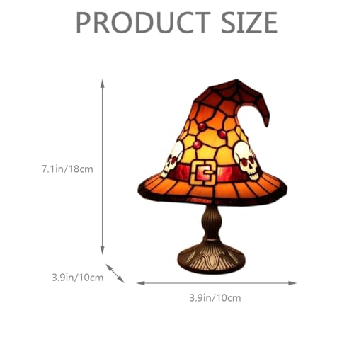 MYSNKU Halloween Mini Ambiance Lamp, Purple Hat by MYSNKU - Used condition - Image 2