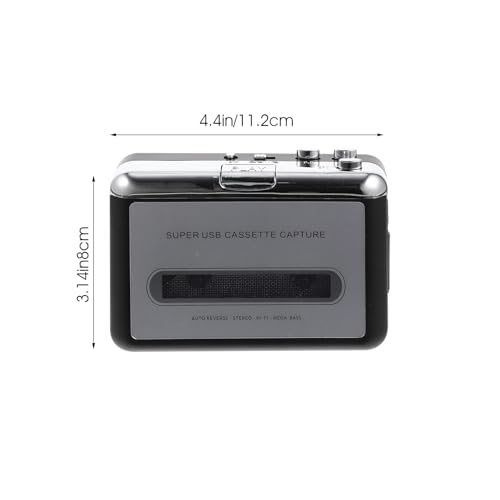 Convertidor de casete USB a MP3 con sonido de calidad para pasar cintas a digital fácilmente 2