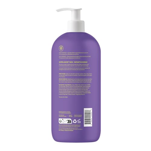Image of ATTITUDE Shampoo and Body Wash for Kids, EWG Verified Hair and Body Cleanser, Dermatologically Tested Soap, Plant and Mineral Based Bath Products, Vegan, Vanilla and Pear, 32 Fl Oz