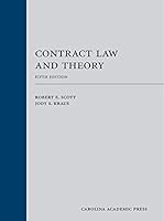 Contract Law and Theory 0769848966 Book Cover