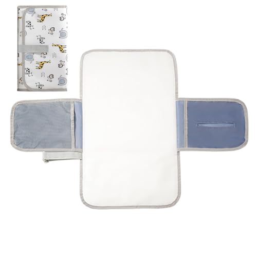 Cambiador de bebé | Cambiador portátil para niños pequeños, suministros de viaje de secado rápido para padres, bebés, niñas, niños, avión, guardería, camping, habitación infantil, hospital