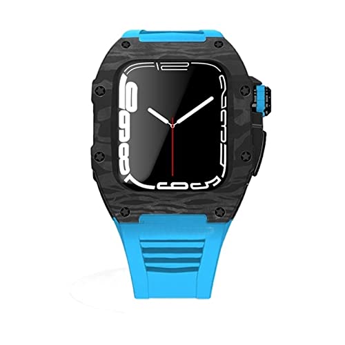 Kit modification fibre de carbone Apple Watch 7 6 5 4 SE titane