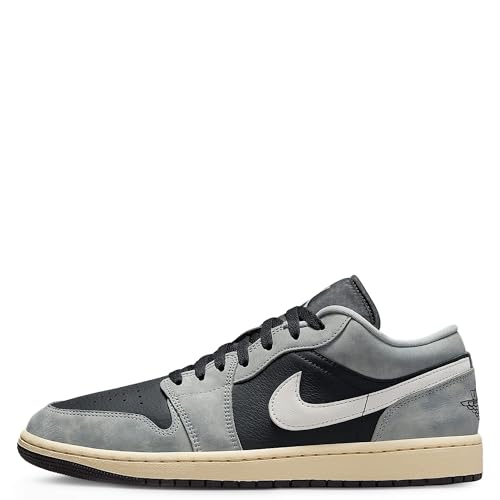 Men's Jordan 1 Low SE in Light Smoke Grey/Black