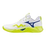 mizuno wave sky Mizuno Sneaker WAVE MOMENTUM PRO Bianco/Giallo fulmine/Dazzling Blue