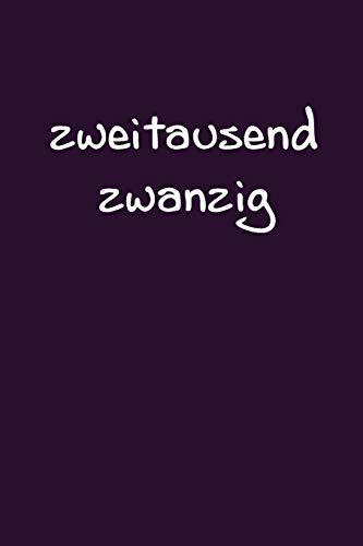 zweitausend zwanzig: Bürokalender 2020 A5 Flieder (German Edition)
