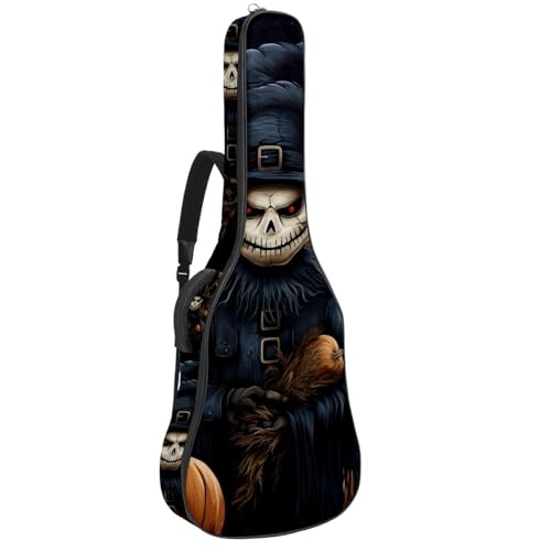 Sac pour guitare classique Épouvantail citrouille de Halloween pour cours