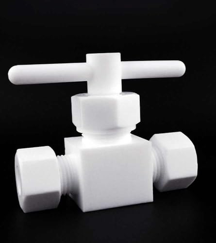 Válvula de bola de PTFE recta para una transferencia eficiente de fluidos sin pérdidas 2