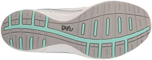 Ryka Women's Dash 3 Sneaker, White/Silver/Mint, 12 Wide | Image 3