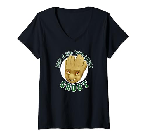 Groot Marvel Guardians Of The Galaxy t-shirt col V pour raviver l'enfance