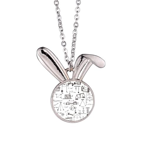 Collier lapin mécanique électromagnétique, le bijou idéal au quotidien