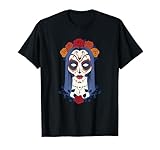 Sexy Sugar Skull - Day of the Dead Shirts Distressed Print