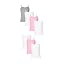 White, Pink, Grey