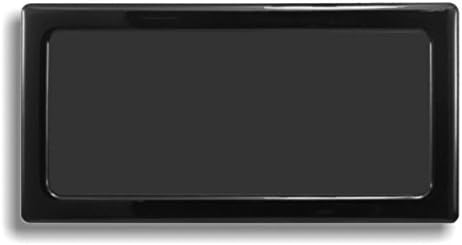 DEMCiflex Computer Dust Filter, 2 x 92mm OD Rectangle, Black Frame/Black Mesh