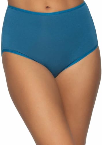 Image of Felina Womens 8 Pack Cotton Modal Stretch Hi-Cut Brief