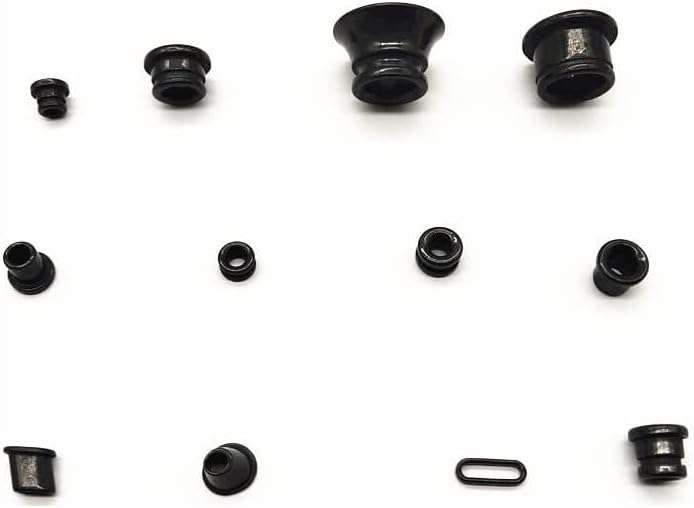 100pcs Oxide Black Ceramic Glasses - Wear-Resistant & Durable devise for Ultimate Protection(9.5x9.5x5mm)