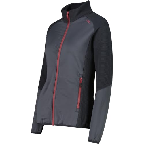 Veste anthracite femme CMP taille L blouson chaud imperméable coupe-vent hiver - 3