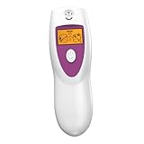 Fácil de usar: la simple de este analizador de mal aliento lo hace fácil de usar, brindando resultados rápidos y con un mínimo esfuerzo, herramienta de prueba de olor bucal, probador de aliento con olor