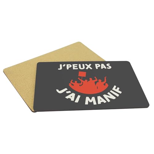 Sets de table en liège pour animer vos repas entre amis à table
