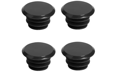 4x tappi manubrio bici cyclingcolors 4x tappi manubrio bici da corsa plastica vintage epoca 20mm, nero