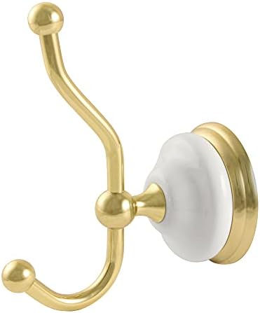 Kingston Brass BA1117PB Victorian Robe Hook, Polished Brass,4-5/8" Length