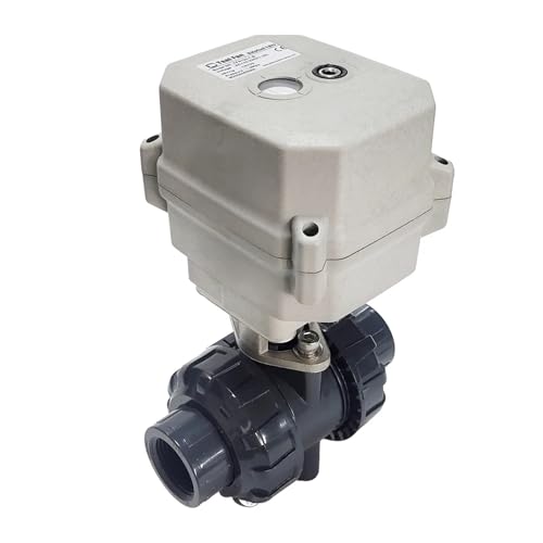Vanne de régulation DN20 U-PVC NPT 3/4 avec commande analogique 0-5V