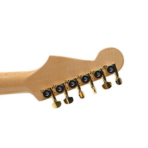 Tarraxa Blindada Dourada Para Guitarra 6L Auto-Trim D'Addario PWAT-6R3