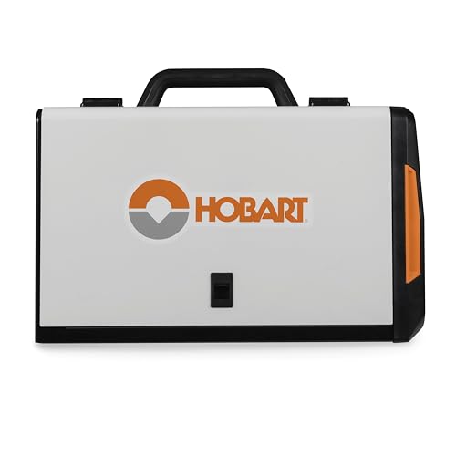 Hobart Handler 140EZ 120-Volt Wire Feed Welder - MIG Welder Machine - Aluminum Welding Machine with Amp Range 30–140 A - Flux Core MIG Welding Equipment with Spool Gun