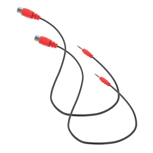 SUPVOX 2Pcs Pin Midi Adapter Cable Audio Adapter for Guitar Bend Design for Easy Connection Stable and Audio Transmission