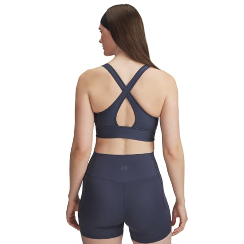 Image of Under Armour Women's Crossback Longline Mid Impact Sports Bra