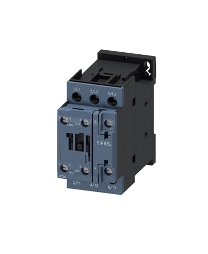 Contacteur de puissance triphasé 32 A bobine 24V CA vis 3RT2027