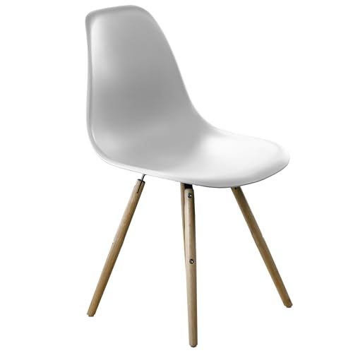 POSTQUAM Italian Design Silla Estocolmo Black, Único, Estándar