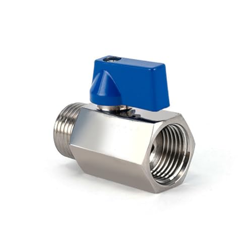 Válvula de cierre de acero inoxidable NPT de 3/8 macho-hembra de alta resistencia 7