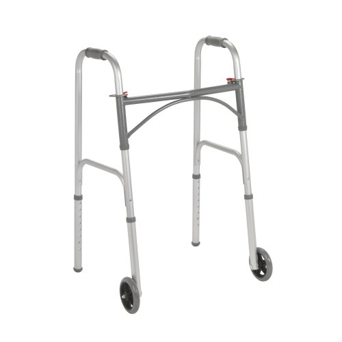 Drive Medical Two Button Folding Walker