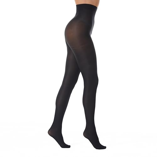 Image of Frola Shaping Tights for Women 70D Shimmery Pantyhose for Dance Ballet Glitter Socks