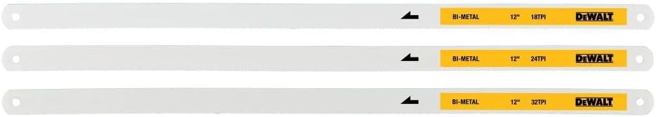 DEWALT DWHT20558 12 in. Hacksaw Blade (3-Pack)