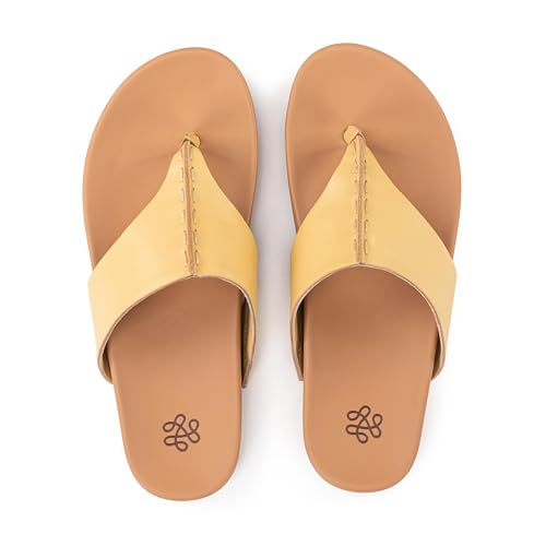 Image of The Sak Everly Slide Sandal - Women's Flat Fashion Slides with Soft Cushion Sole - Beach Slip On Sandals For Everyday