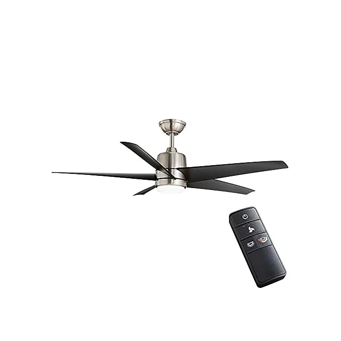 Buy Hampton Bay Mena 54 in. White Color Changing Integrated LED