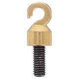 Amosfun Vintage Grandfather Clock Weight Shell Hook and Nut Set - Metal Replacement Repair Parts for 4-5 Mm Thread Timekeeping Mechanism