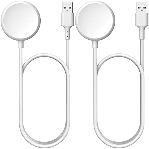 TUCANA USB Charger Cable Compatible for Google Pixel Watch (2PCS, White)