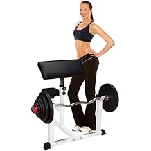 DF306 Preacher Curl Bench in White Color